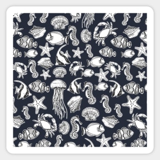 marine animals Sticker